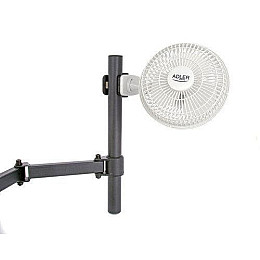 Настільний вентилятор Adler AD 7317 з прищіпкою Білий