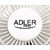 Настольный вентилятор Adler AD 7317 с прищепкой Белый
