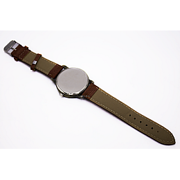 Наручные часы джинсовые VOLRO Коричневый (vol-446)