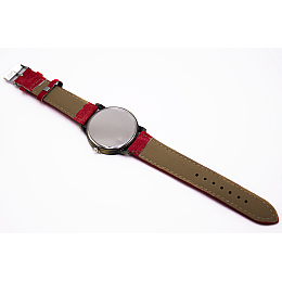 Наручные часы джинсовые VOLRO Красный (vol-447)