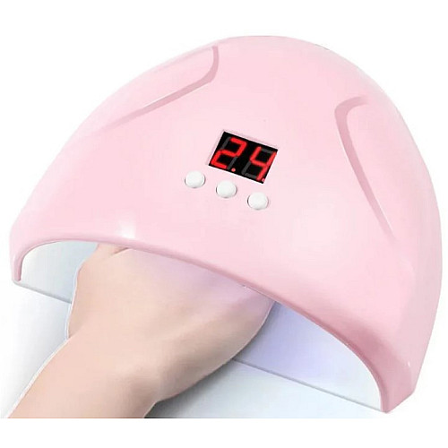 Лампа для гель-лака MHZ FD 258 Beauty nail 36w 7173 Рожевий