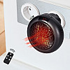 Портативний тепловентилятор з пультом в розетку wonder-heater 900 Вт MTX 126850770