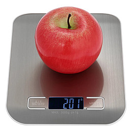 Весы кухонные с металлической платформой Kitchen SF-2012, до 5 кг