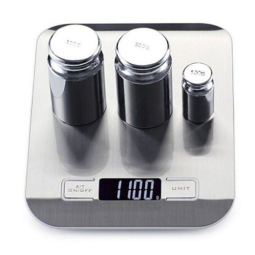 Весы кухонные с металлической платформой Kitchen SF-2012, до 5 кг