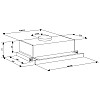 Витяжка кухонна Eleyus Storm 700 60 WH (6253810)