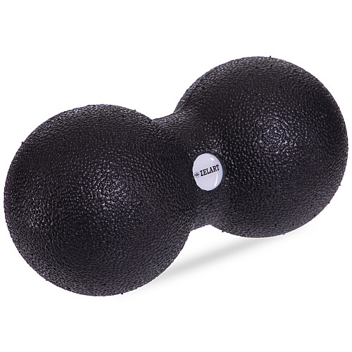Массажер Zelart для спины DuoBall Rad Roller FI-6664 Черный