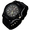 Мужские наручные часы Swiss Army Watch Армейские кварцевые Черные