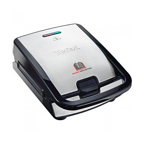 Мультимейкер (бутербродниця-вафельниця-гриль-кексниця) Tefal SW854D16
