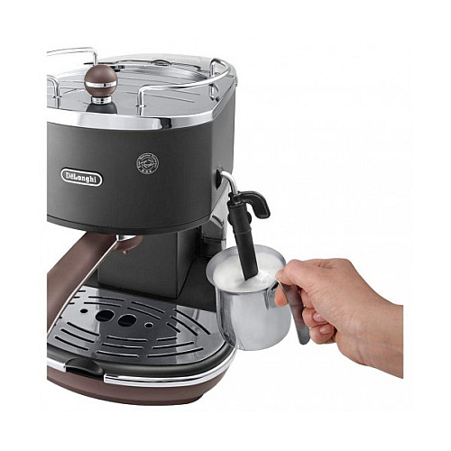 Рожкова кавоварка еспресо DeLonghi Icona Vintage ECOV 311.BK
