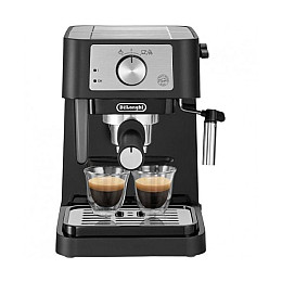 Рожковая кофеварка эспрессо DeLonghi EC 260.BK
