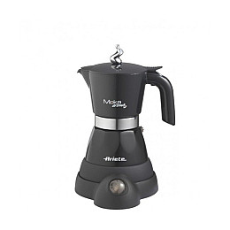Гейзерна кавоварка Ariete Moka Aroma Elettrica чорна 1358A BK (1358/11)