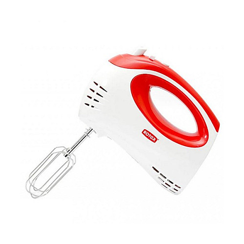 Миксер Rotex RHM200-K Белый/Красный 300 Вт