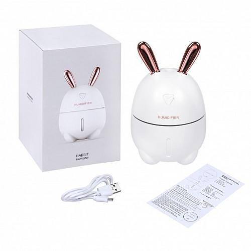 Увлажнитель воздуха и ночник Humidifier 4615 2в1 Белый