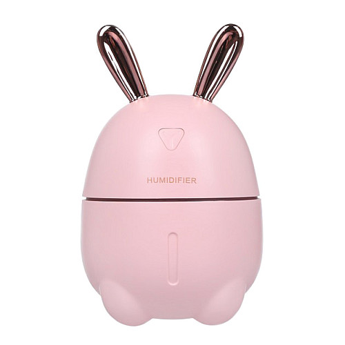 Увлажнювач повітря та нічник Humidifier 4615 2в1 Рожевий