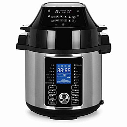 Багатофункціональний мультиварка-аерофритюрниця Domotec 7728MS 29 програм 6 л 1500 Вт