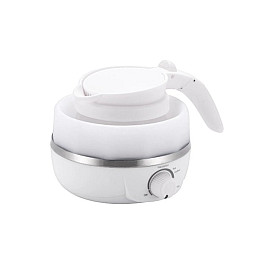 Универсальный электрический складной чайник BSM Elecreic Kettle 0.6 л Белый