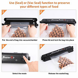 Вакууматор автоматичний з пакетами Vacuum SeaIer-S SPR 00007471/4