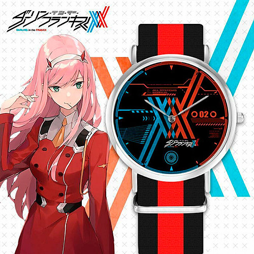Наручные часы 02 Любимый во Франкси - Darling in the Franxx (17427) Bioworld