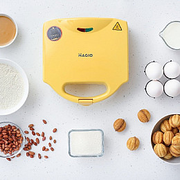 Орешница электрическая MAGIO МG-391 на 12 орешков Yellow
