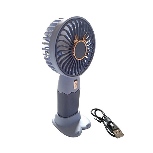 Вентилятор ручной аккумуляторный Mini Fan ZB088C USB Фиолетово-сиреневый