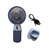 Вентилятор ручной аккумуляторный Mini Fan ZB088C USB Фиолетово-сиреневый