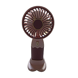 Вентилятор ручной аккумуляторный Mini Fan ZB088C USB Бордово-розовый