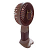 Вентилятор ручной аккумуляторный Mini Fan ZB088C USB Бордово-розовый