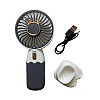 Вентилятор ручной аккумуляторный Mini Fan ZB088C USB Серо-белый