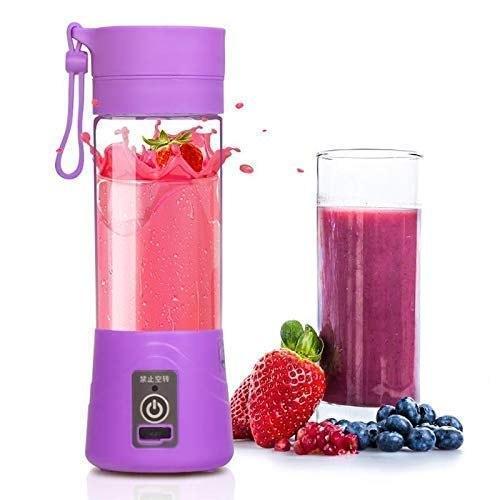 Мини блендер USB Juice Cup HM-03 6 ножів Фіолетовий