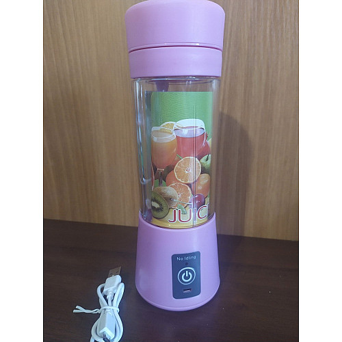 Мини блендер USB Juice Cup HM-03 6 ножів Фіолетовий