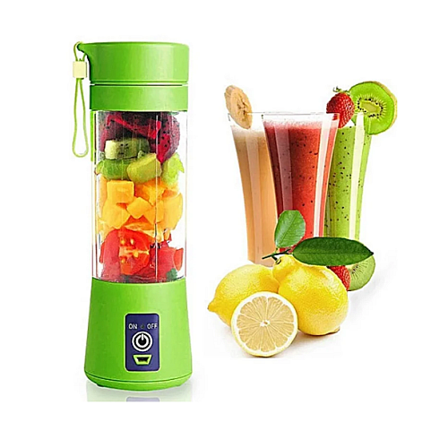 Міні блендер USB Juice Cup HM-03 6 ножів Салатовий