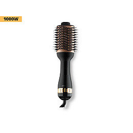 Фен щетка расческа с насадкой для укладки и завивки волос XPRO R420 Черный (41325-420_316)