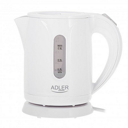 Електричний чайник 0.8 л Adler AD 1371w White