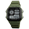 Часи наручні чоловічі Skmei 1299 Army Green 1299AG (12338-hbr)
