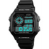 Часи наручні чоловічі Skmei 1299 Black 1299BK (12339-hbr)