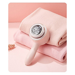 Машинка для стрижки катышков Lint Remover 668 аккумуляторная 3 Вт Розовый