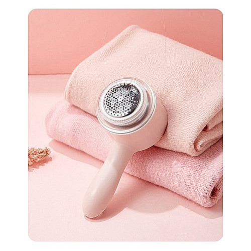 Машинка для стрижки катышков Lint Remover 668 аккумуляторная 3 Вт Розовый