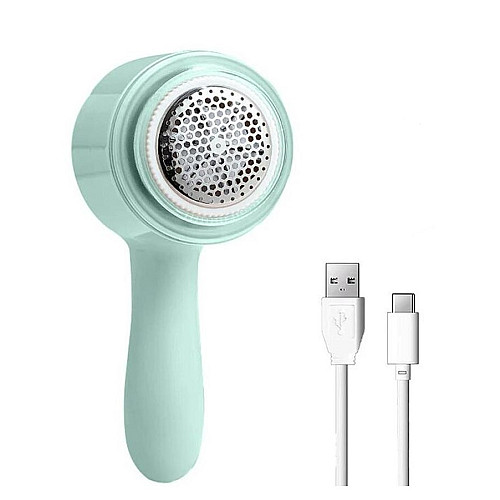 Машинка для стрижки катышків Lint Remover 668 акумуляторна 3 Вт Бірюзова