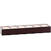 Органайзер для зберігання годинників Craft 6TRAY.BL Коричневий