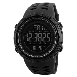 Часы наручные мужские Skmei 1251 All Черный 1251BK (12290-hbr)