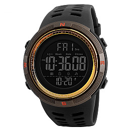 Часы наручные мужские Skmei 1251 Brown Gold 1251GD (12294-hbr)