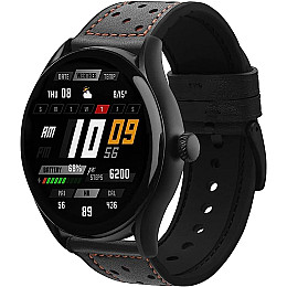 Ремешок кожаный универсальный BeWatch dot 22 мм Black (1240101WW)