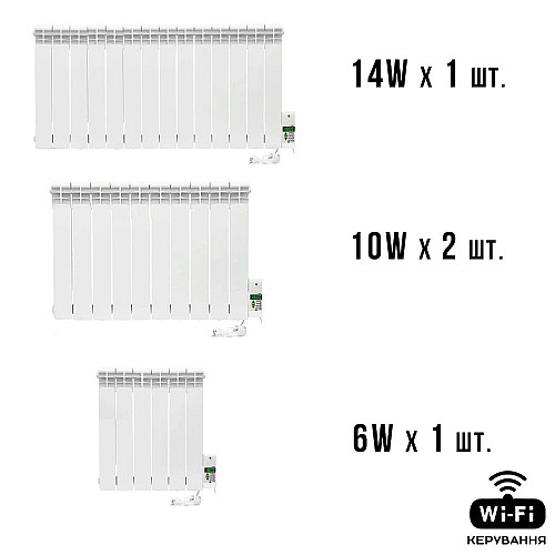 Умна мобільна система опалення електрична ELECTRO SET 40А WI-FI 4050 Вт