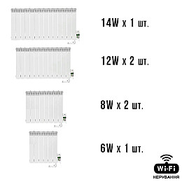 Умная мобильная система отопления электрическая ELECTRO SET 60A WI-FI 6570 Вт