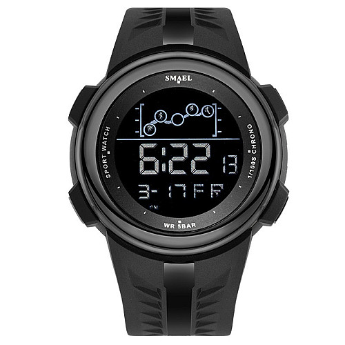 Часы наручные Smael 1703 Black (15205-hbr)