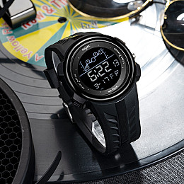 Годинники наручні Smael 1703 Black (15205-hbr)