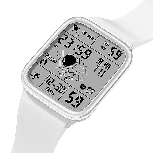 Часи наручні Smael 8808 White (15204-hbr)