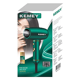 Дорожній фен Kemei Km-8228 з іонізацією