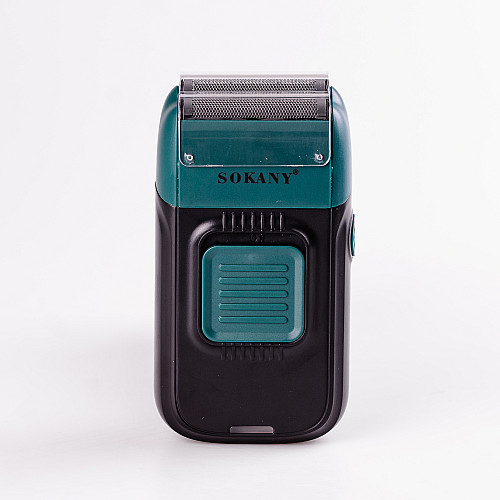 Електробритва-шейвер Sokany SK-385 чоловіча професійна для сухого гоління зелений (SK385GR)