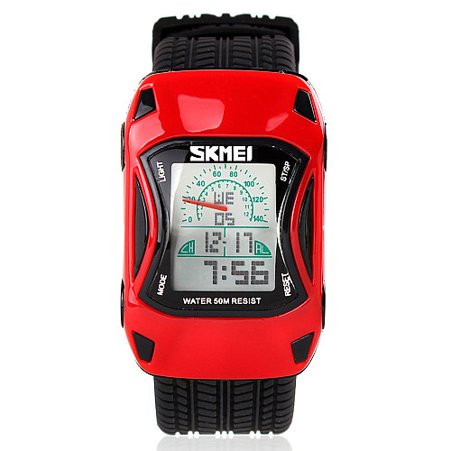 Часики наручні дитячі Skmei 0961 Червоний 0961RD (15870-hbr)